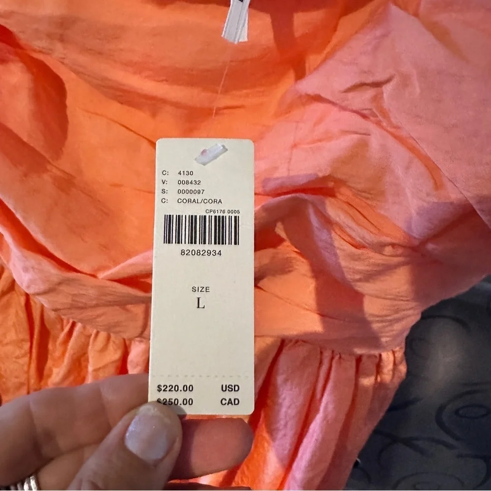 NWT Anthropologie Midi Dress Large_8